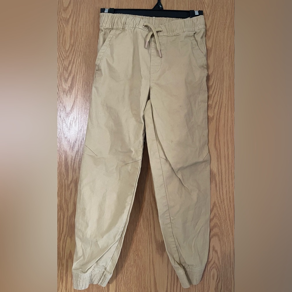 Boys Khaki jogger pants size 8